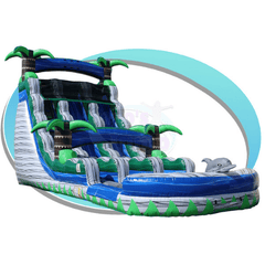 Tago's Jump Slides 20'H Tropical by Tago's Jump 781880273820 WS-014 20'H Tropical by Tago's Jump SKU# WS-014