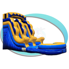 Tago's Jump Slides Copy of 20'H Fireball Double Line by Tago's Jump 20'H Fireball Double Line  by Tago's Jump SKU# WS-199