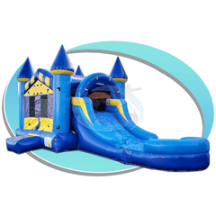 Tago's Jump Water Parks & Slides 14'H Blue Water Slide Combo by Tago's Jump 781880240181 CWS-219 14'H Blue Water Slide Combo by Tago's Jump SKU# CWS-219