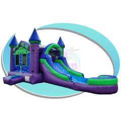 Tago's Jump Water Parks & Slides 14'H Purple Water Slide Combo by Tago's Jump 781880240174 CWS-218 14'H Purple Water Slide Combo by Tago's Jump SKU# CWS-218