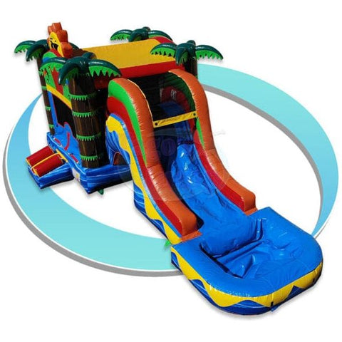 Tago's Jump Water Parks & Slides 14'H Sunny Tropical Combo by Tago's Jump CWS-227 15'H Starry Blue Combo by Tago's Jump SKU#CWS-225