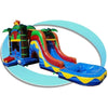 Image of Tago's Jump Water Parks & Slides 14'H Sunny Tropical Combo by Tago's Jump 781880225423 CWS-227 14'H Sunny Tropical Combo by Tago's Jump SKU#CWS-227