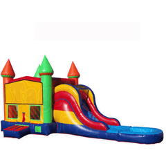 Tago's Jump Water Parks & Slides 15'H Green and Red Castle by Tago's Jump 781880291039 CWS-138 15'H Green and Red Castle by Tago's Jump SKU# CWS-138