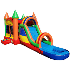 15'H Multi Color Castle by Tago's Jump