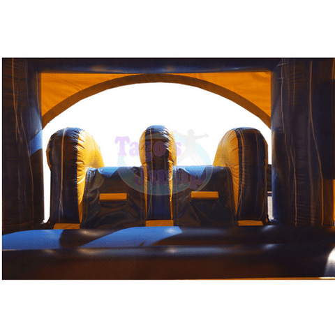 Tago's Jump Water Parks & Slides 15'H Princess Castle Double Slide by Tago's Jump 781880291121 CWS-082 15'H Princess Castle Double Slide by Tago's Jump SKU# CWS-082