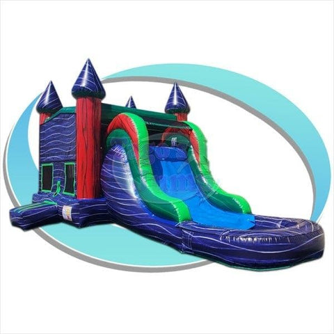 Tago's Jump Water Parks & Slides 15'H Purple Blast Combo by Tago's Jump CWS-222 14'H Blue Water Slide Combo by Tago's Jump SKU# CWS-219