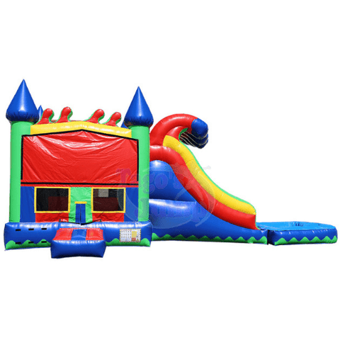 Tago's Jump Water Parks & Slides 15'H Single Line Water Slide by Tago's Jump 781880291176 CWS-062 15'H Single Line Water Slide by Tago's Jump SKU# CWS-062