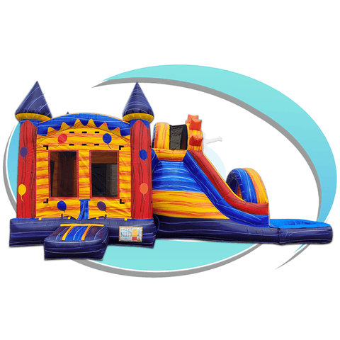 Tago's Jump Water Parks & Slides 15'H Sunny Slide Combo by Tago's Jump CWS-220D 15'H Sunny Slide Combo by Tago's Jump SKU# CWS-220D