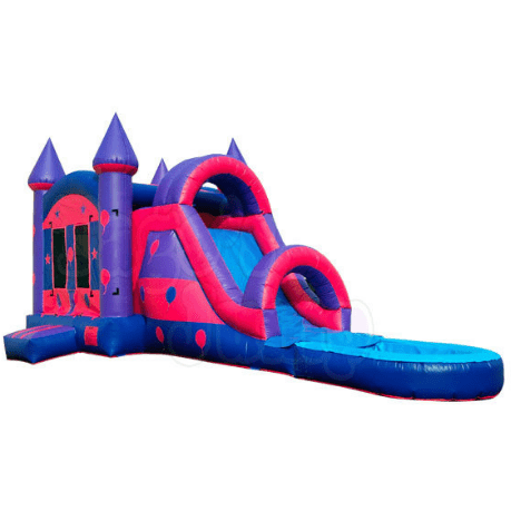Tago's Jump Water Parks & Slides 15'H Violet and Pink Party Theme Combo by Tago's Jump 781880291053 CWS-122 15'H Violet and Pink Party Theme Combo by Tago's Jump SKU# CWS-122