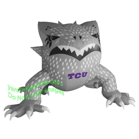 7' NCAA Inflatable TCU Horned Frog Mascot