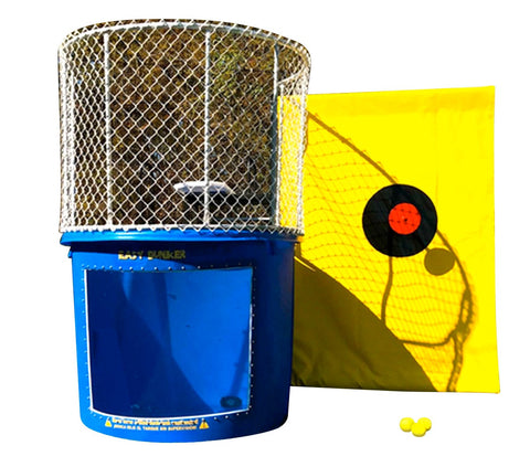 Buy Blue Portable Dunking Booth with New Wingless Design Dunk Tank