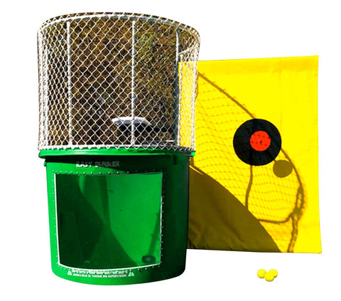 Buy Green Portable Dunking Booth with New Wingless Design Dunk Tank