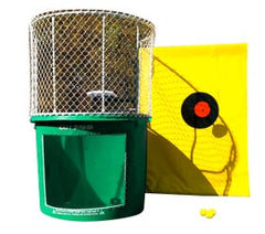 Hunter Green Portable Dunking Booth with New Wingless Design