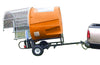 Image of Buy Orange Portable Dunking Booth with New Wingless Design Dunk Tank
