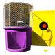 Purple Portable Dunking Booth with New Wingless Design by POGO