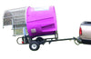 Image of Buy Purple Portable Dunking Booth with New Wingless Design Dunk Tank
