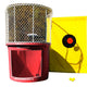 Red Portable Dunking Booth with New Wingless Design