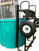 Image of Turquoise Portable Dunking Booth with New Wingless Design