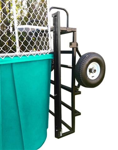 Turquoise Portable Dunking Booth with New Wingless Design