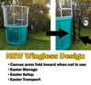 Image of Turquoise Portable Dunking Booth with New Wingless Design