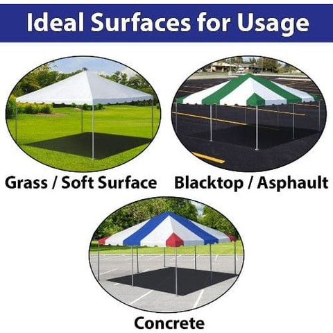 Tent and Table Tents 10' x 10' Green PVC Weekender West Coast Frame Party Tent by Tent and Table 754972305778 BT-FE11GW 10' x 10' Green PVC Weekender West Coast Frame Party Tent BT-FE11GW