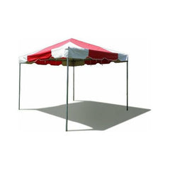 Tent and Table Tents 10' x 10' Red PVC Weekender West Coast Frame Party Tent by Tent and Table 754972306881 BT-FE11RW 10' x 10' Red PVC Weekender West Coast Frame Party Tent Tent and Table