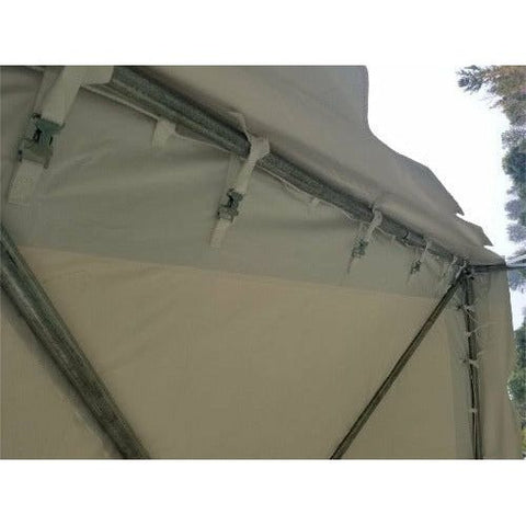 Tent and Table Tents 10' x 10' Red PVC Weekender West Coast Frame Party Tent by Tent and Table 754972306881 BT-FE11RW 10' x 10' Red PVC Weekender West Coast Frame Party Tent Tent and Table