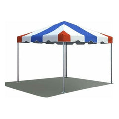 Tent and Table Tents 10' x 10' Red, White, and Blue West Coast Frame Party Tent by Tent and Table 754972357449 BT-FW11RWB 10' x 10' Red, White, and Blue West Coast Frame Party Tent BT-FW11RWB