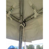 Image of Tent and Table Tents 10' x 10' White PVC Weekender West Coast Frame Party Tent by Tent and Table 754972297325 BT-FE11WT 10' x 10' White PVC Weekender West Coast Frame Party Tent 