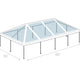 30' x 60' Premium West Coast Frame Party Tent - Clear
