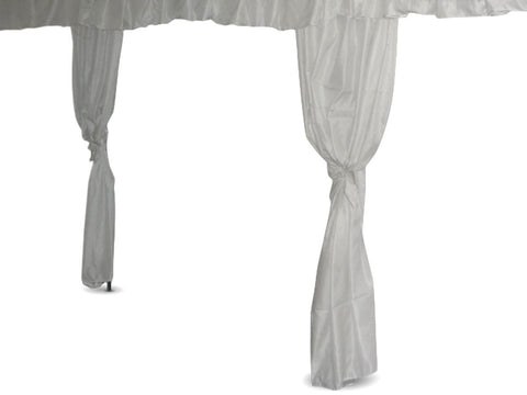 8.5' Polyester Tent Leg Cover Drapes, 2-Pack