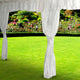 10.5' Polyester Tent Leg Cover Drapes, 2-Pack