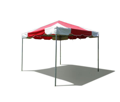 10' x 10' PVC Weekender West Coast Frame Party Tent - Red by Party Tents