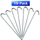 5/8 x 18 Steel Hook Stake 10-Pack