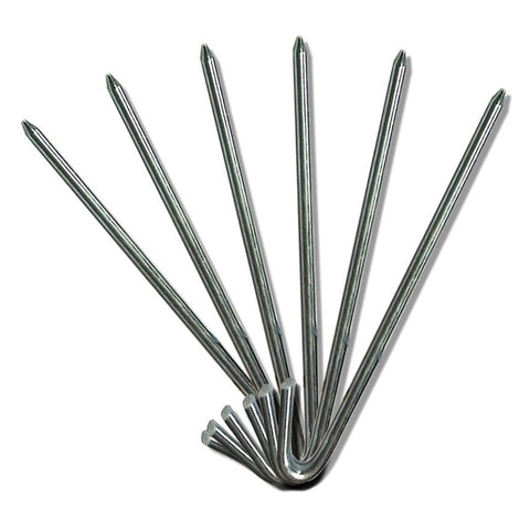 5/8" x 24" Steel Hook Stake for Inflatables and Camping Tents