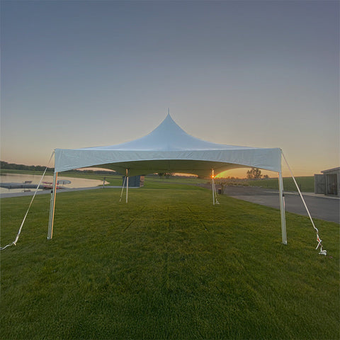 High Peak Frame Tent 20'x20' with 16oz Top