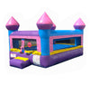Image of Rental Lite Junior Pink Castle Indoor Bounce House with Blower