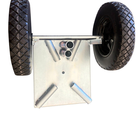 12' 2pc Frame Tent Jack on Wheels