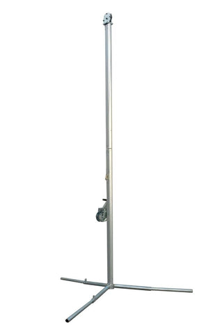 12' Steel Reinforced Tent Frame Jack with Easy Crank Handle