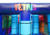 Image of  Tetris'  30' Commercial Obstacle Course with Blower - Life-Size Inflatable Tetris Race Challenge