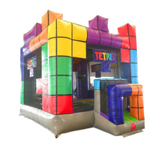 Tetris' Inflatable Bounce House with Blower