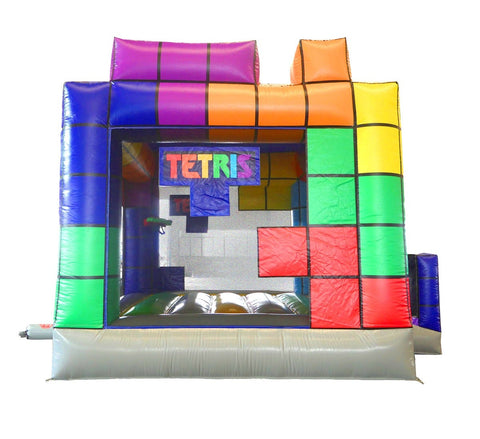  Tetris' Inflatable Bounce House with Blower