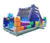 Image of  Tetris' 30' Commercial Rock Climb Slide with Blower - Inflatable Tetris Slide