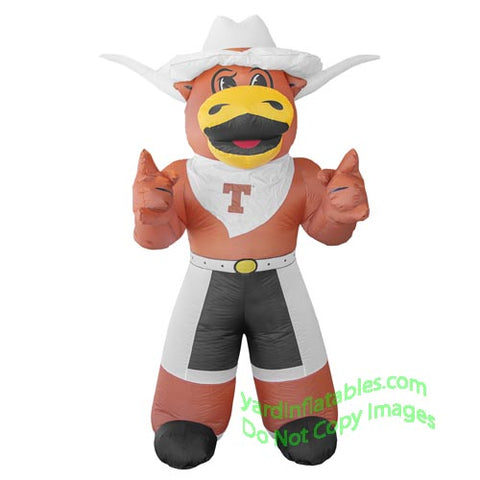 7' Air Blown Inflatable NCAA Texas Longhorns Bevo Mascot