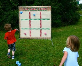 Tic Tac Toss Interactive Carnival Frame Game