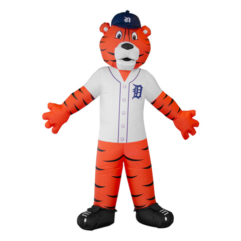 7' Air Blown Inflatable MLB Detroit Tigers Paws Mascot