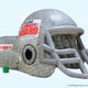 12'H Football Helmet Tunnel by Magic Jump