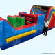 32 Obstacle Course Inflatable Water Slide by Magic Jump