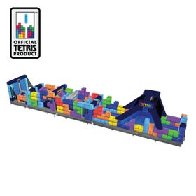 Tetris™ 68' Inflatable Obstacle Course 3-Piece Combo with Blowers