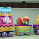 15' Air Blown Inflatable Easter Bunny DELUXE Train